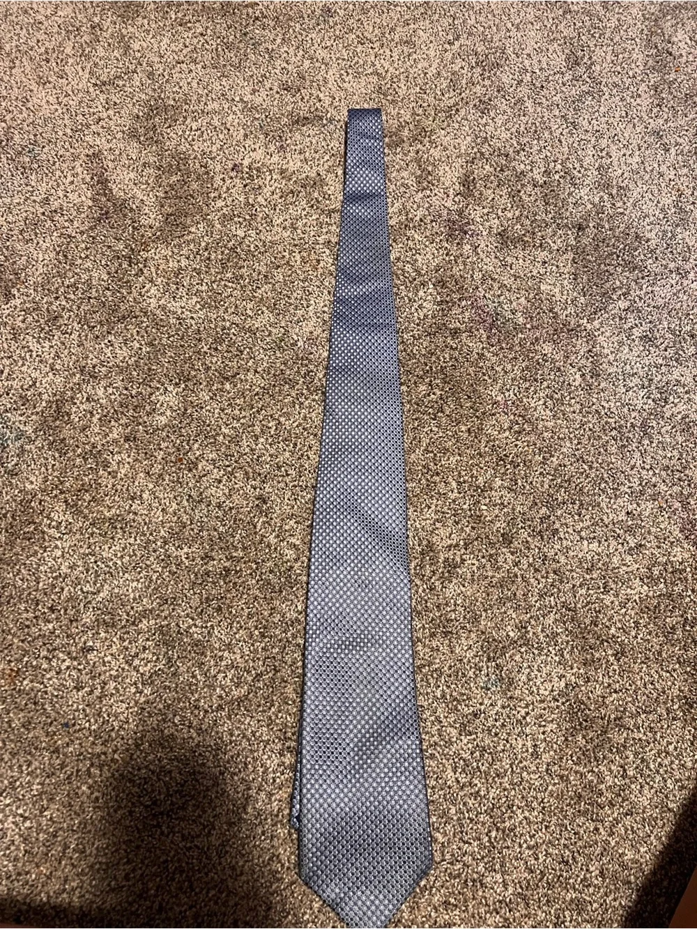 Banana Republic Men’s Blue Geometric Woven Necktie